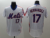 New York Mets #17 Keith Hernandez White(Blue Strip) 2016 Flexbase Collection Alternate Stitched Jersey,baseball caps,new era cap wholesale,wholesale hats